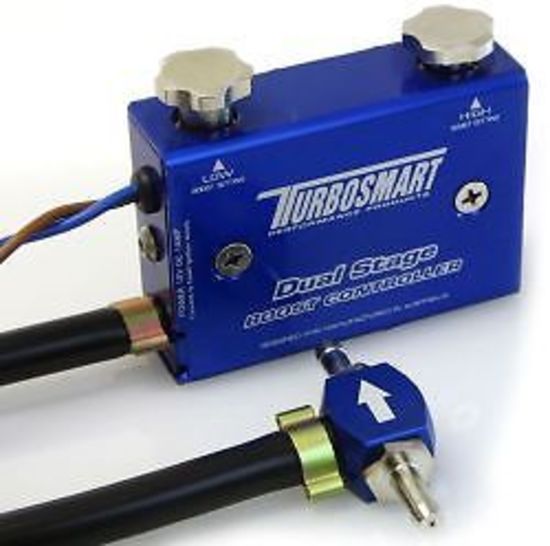 Turbosmart TS-0105-1001 Universal Dual Stage Boost Controller Blue