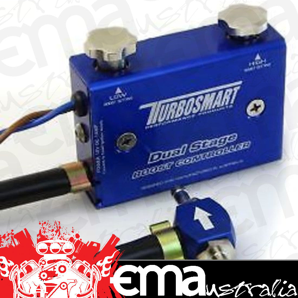 Turbosmart TS-0105-1001 Universal Dual Stage Boost Controller Blue