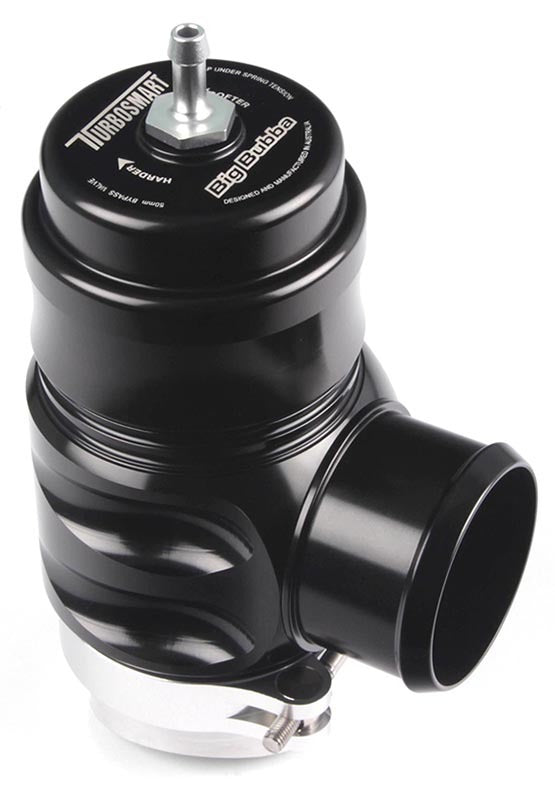 Turbosmart TS-0204-1203 Bubba Sonic Bpv Sleeper Black Weld-On Flange w/ 2-1/2" Outlet