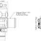 Turbosmart TS-0205-1271 Universal Plumb Back Bov Blue suit 38mm Hose