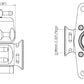 Turbosmart TS-0205-1316 Supersonic Bov suit Wrx 2001-2007 & Forester 05-07