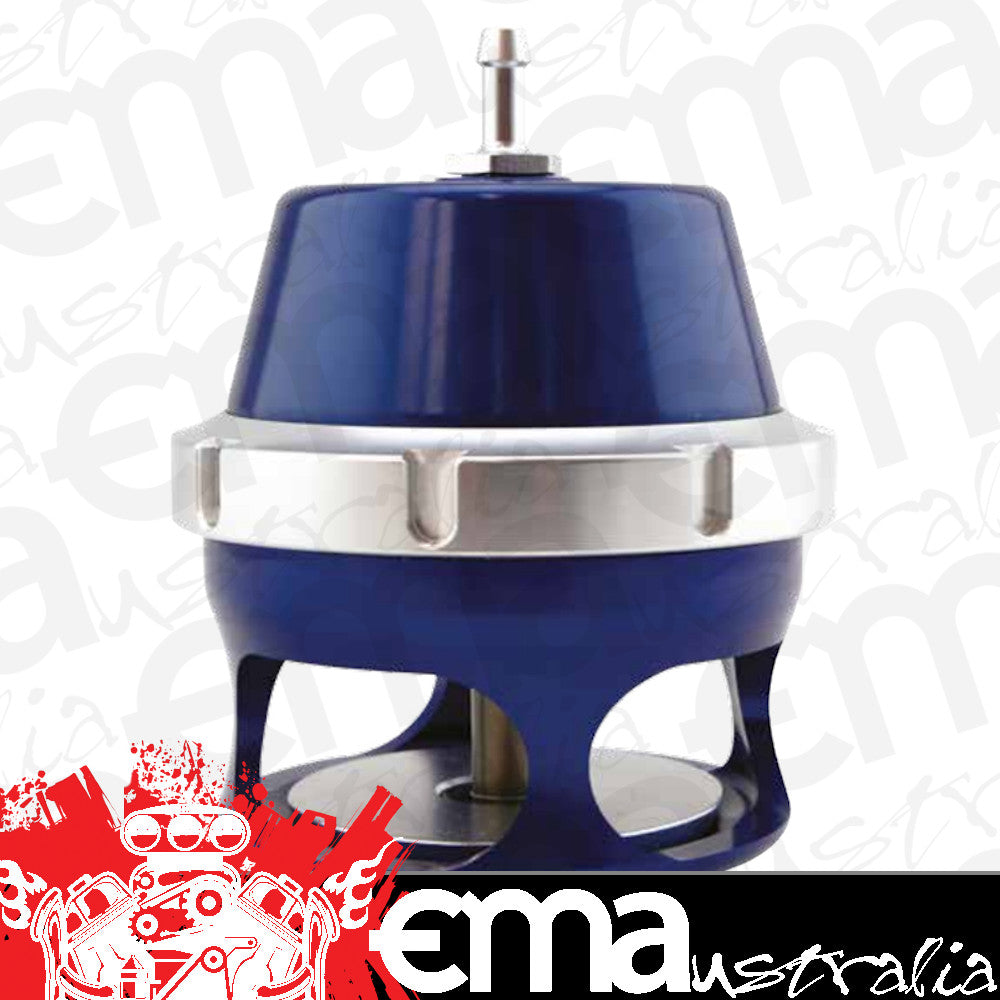Turbosmart TS-0207-1001 Power Port Bov 2-1/2" Inlet w/ Weld-On Flange - Blue