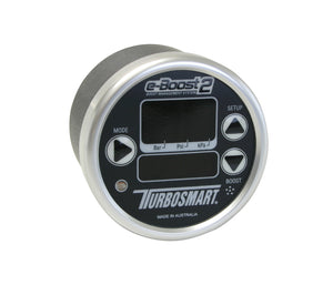 Turbosmart TS-0301-1002 E-Boost 2 Controller 60 PSI 60mm Black Face w/ Silver Bezel
