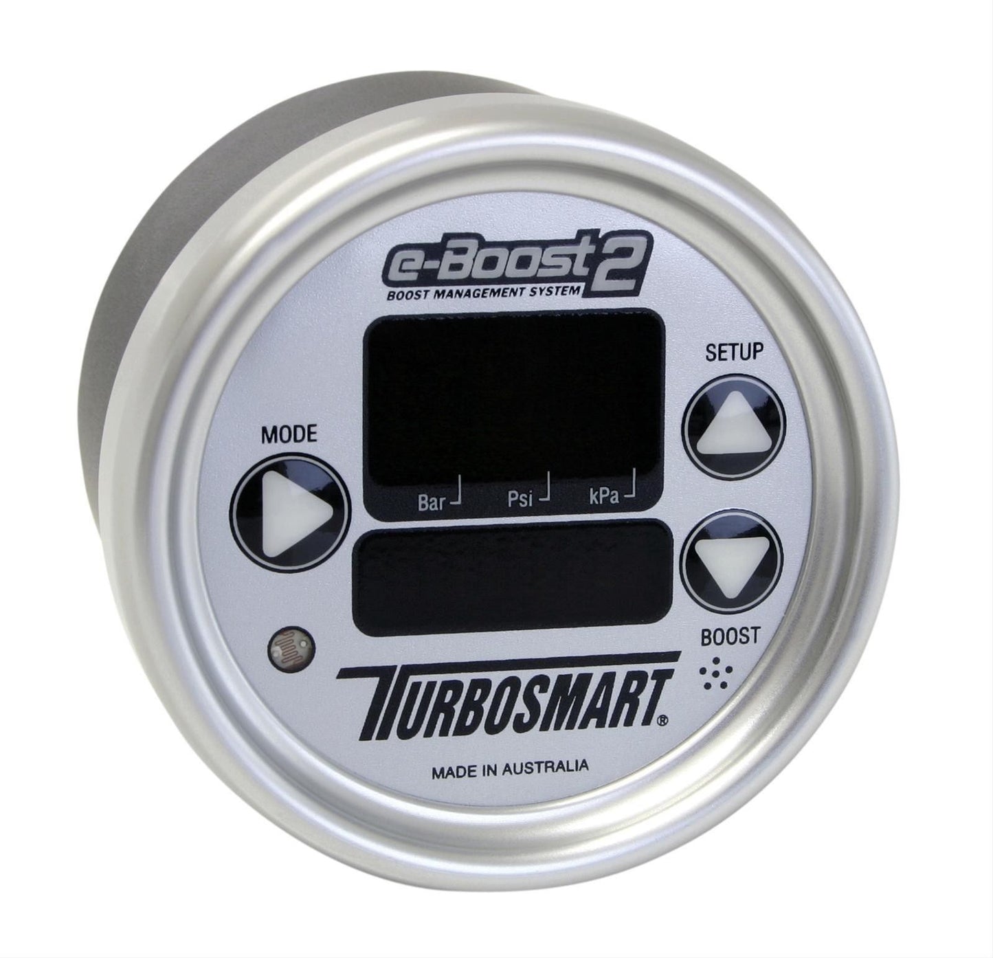 Turbosmart TS-0301-1004 E-Boost 2 66mm Boost Controller Silver 6 Stage 0-60 PSI