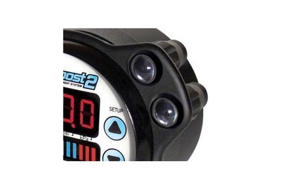 Turbosmart TS-0301-2006 E-Boost 2 60mm Dual Led Shift Light Ring Silver