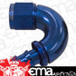 Aeroflow AF515-10 -10AN 150 Deg Full Flow Push Lblue Full Flow Push Lock