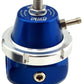 Turbosmart TS-0401-1105 EFI Fuel Pressure Regulator 2000 HP Blue w/ -8 An Inlet & Outlet & 1/8" Npt Gauge Port
