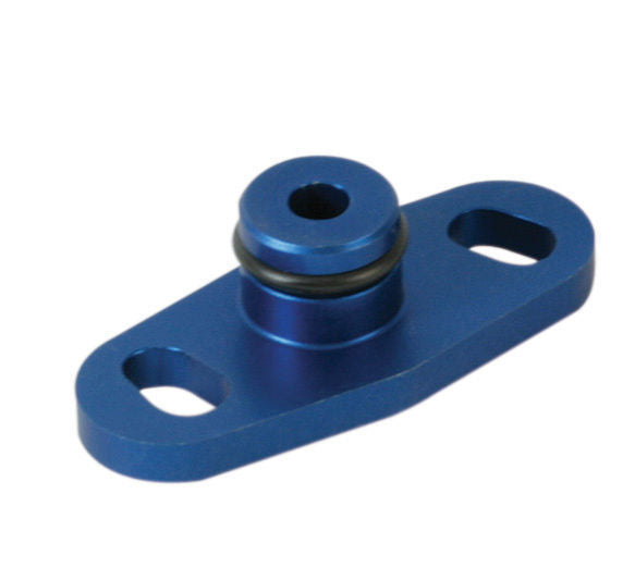 Turbosmart TS-0402-1005 Fuel Rail Adapter Blue suit Mitsubishi 4G63