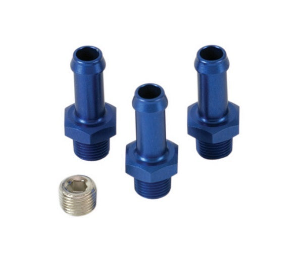 Turbosmart TS-0402-1108 Fuel Regulator Fitting Kit 1/8" Npt To 8mm Hose Tail