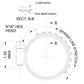 Turbosmart TS-HCT-M042 Constant Torque Murray Hose Clamp 1.375-1.875" 35-48mm