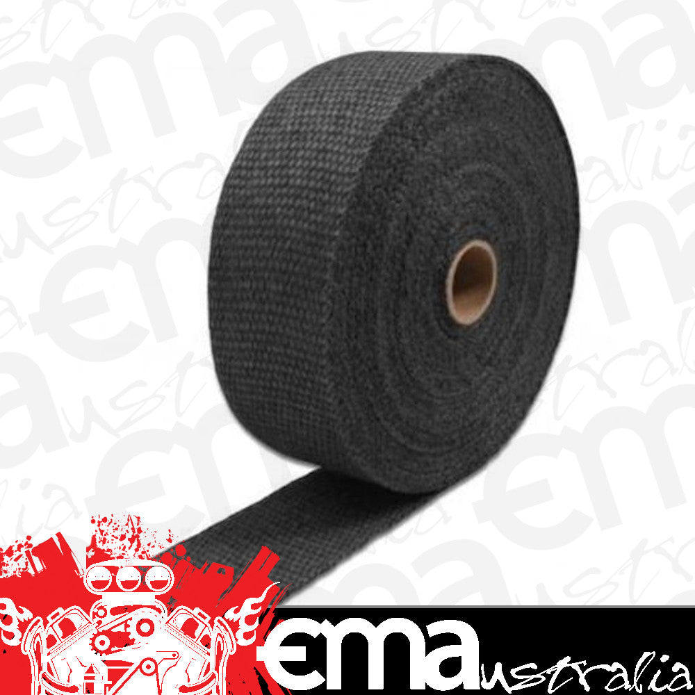 Thermo Tec TT11021 Exhaust Insulation Wrap Black 1"W x 50ft 2000¡F