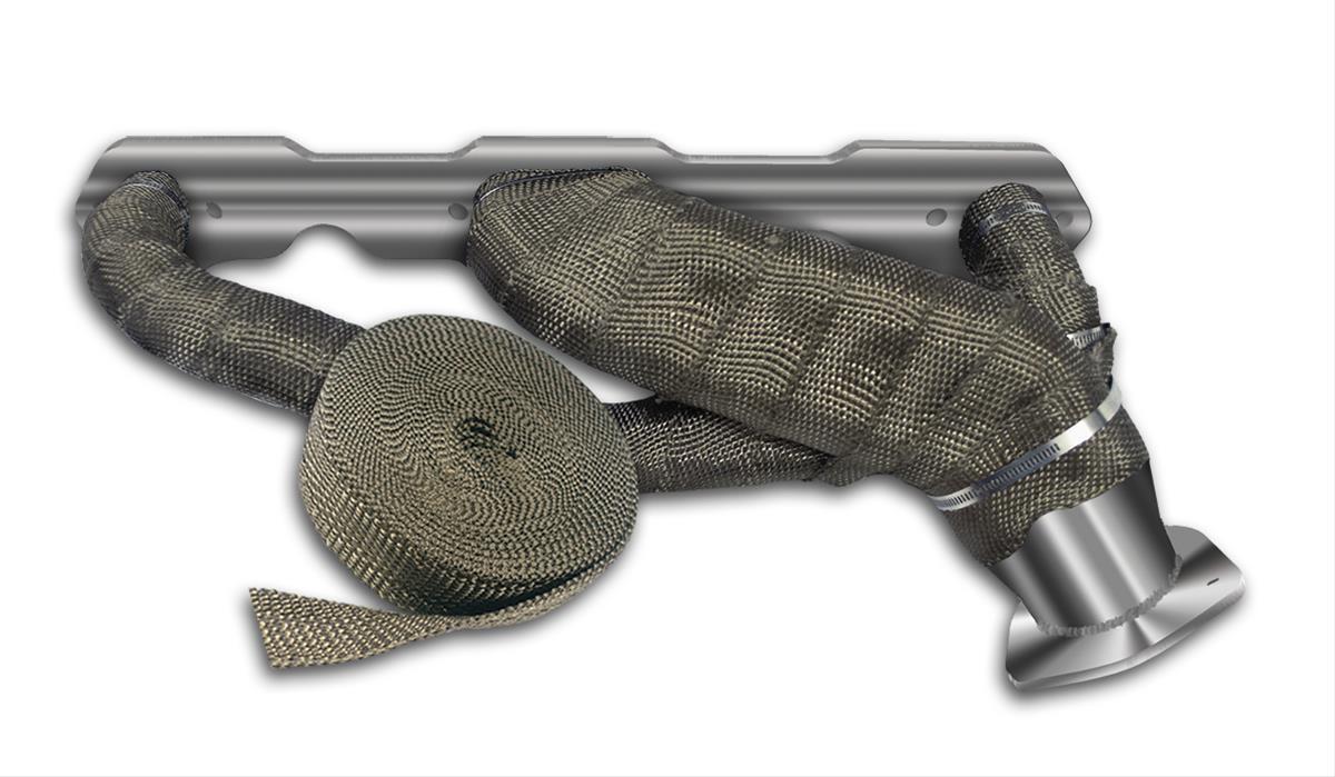 Thermo Tec TT11042 Exhaust Insulation Wrap Carbon Fibre Look 2"W x 50ft 2000¡F