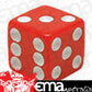 Trik Topz TT8007 Tyre Valve Caps - Red Dice (Set of 4)
