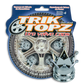 Trik Topz TT8041 Tyre Valve Caps - Chrome Crown (Set of 4)