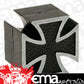 Trik Topz TT8071 Tyre Valve Caps - Iron Cross Black (Set of 4)
