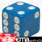 Trik Topz TT8555 Tyre Valve Caps - Blue Dice (Set of 4)
