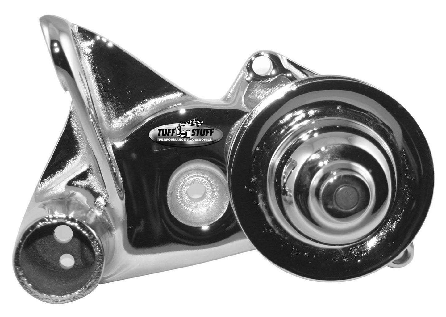 Tuff Stuff TUF1326A Chrome Cast Water Pump L/H Suit Ford Flathead V8 1937-48