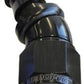 Aeroflow AF517-04BLK -4AN 30 Deg Full Flow Push Locblack Full Flow Push Lock
