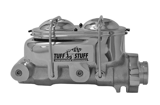 Tuff Stuff TUF2020NA Universal Chrome Dual Reservoir Master Cylinder 1" Bore