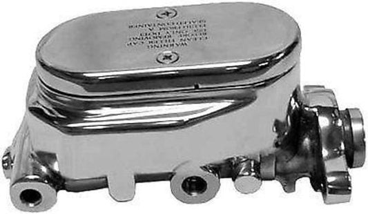 Tuff Stuff TUF2023NA Alloy Dual Reservoir Master Cylinder Chrome 1" Bore
