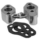 Tuff Stuff TUF2254A Chrome Alloy 1.25" Water Pump Spacers Chev SB 265-350 V8