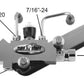 Tuff Stuff TUF2301NA Chrome Proportioning Valve Kit Suit Disc/Drum Brakes