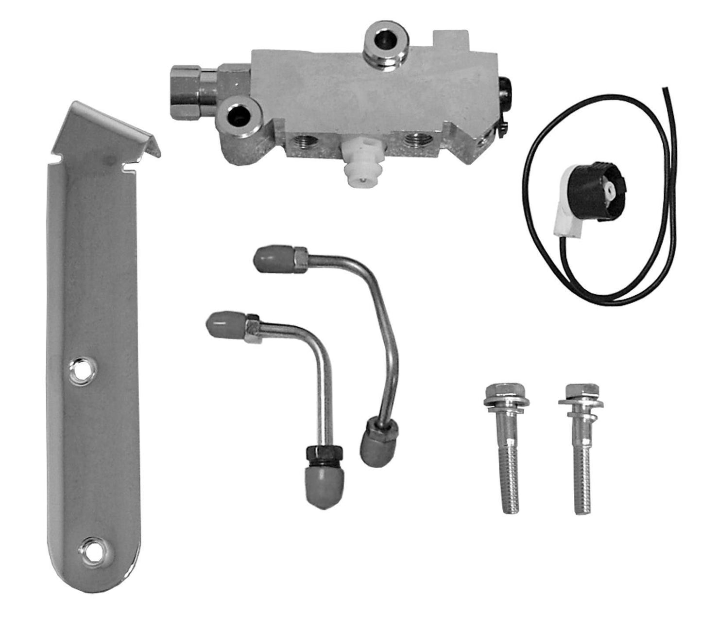 Tuff Stuff TUF2303NA Chrome Brake Proportioning Valve Kit Suit Disc/Disc Brakes