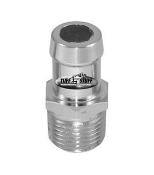Tuff Stuff TUF4450C 1/2" Npt Chrome Water Pump Hose Fitting 5/8" X 1.5" Long