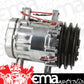 Tuff Stuff TUF4517NADP Chrome "Peanut Style" A/C Compressor R-134A Style