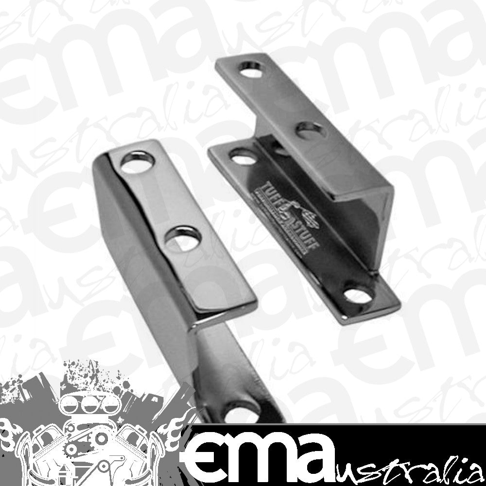 Tuff Stuff TUF4652A Chrome Brake Booster Brackets Gm '55-'58 Suit 2221,2222,2223