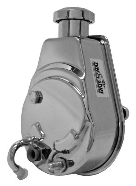 Tuff Stuff TUF6176 Power Steer Pump Saginaw P Series Key Shaft Chrome
