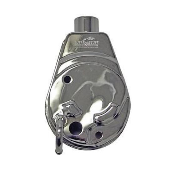 Tuff Stuff TUF6501A Chrome Saginaw Power Steering Pump Resevoir Can Cover Only