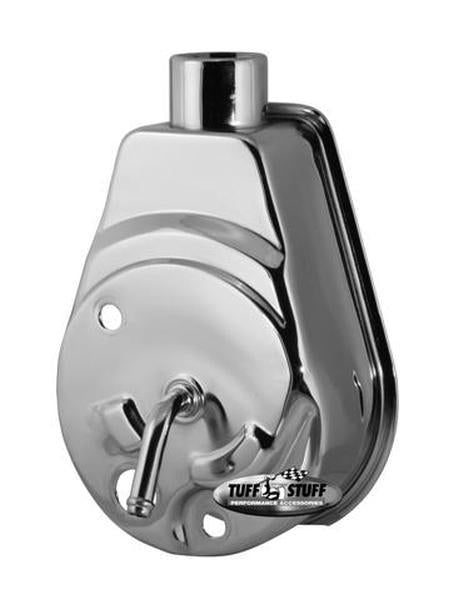 Tuff Stuff TUF6502A Chrome Saginaw Power Steering Can Suit Tuf6177 & Tuf6178 Pumps