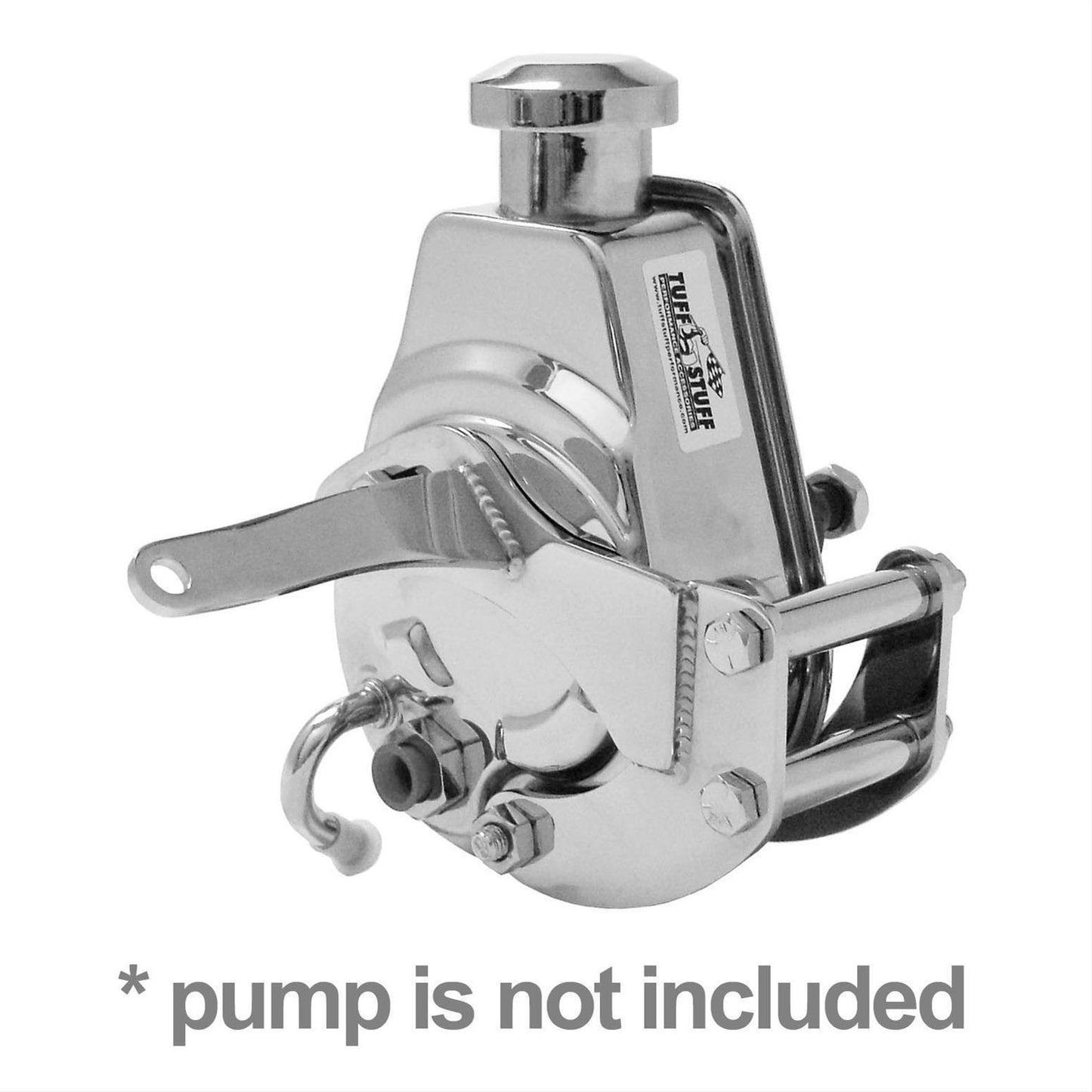 Tuff Stuff TUF6504A Chrome P/S Pump Bracket Suit Short Pump Chev SB V8