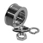 Tuff Stuff TUF7610A Chrome 6 Groove Alternator Pulley .664" Bore 2.25" Dia