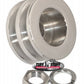 Tuff Stuff TUF7610F Chrome Billet Steel Alternator Pulley Double V-Groove, 2.25" O.D