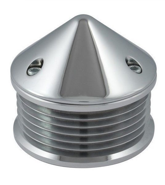 Tuff Stuff TUF7653A 6 Groove Alternator Pulley With Chrome Bullet Cover