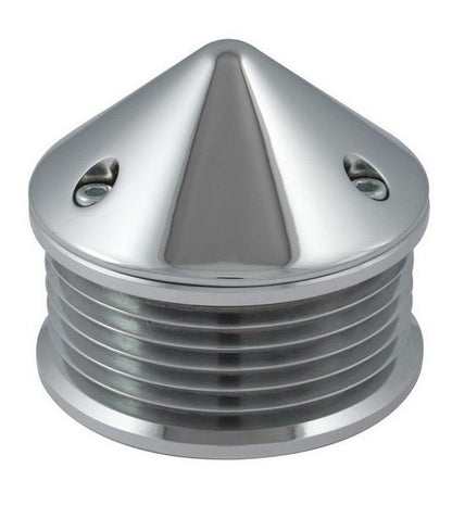 Tuff Stuff Performance | TUF7653B | Stuff 6 Groove Alternator Pulley With Polished Bullet Cover