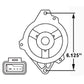 Tuff Stuff TUF7937A6G Chrome Gm Cs121 Style 100Amp 1 Wire Mini Alternator
