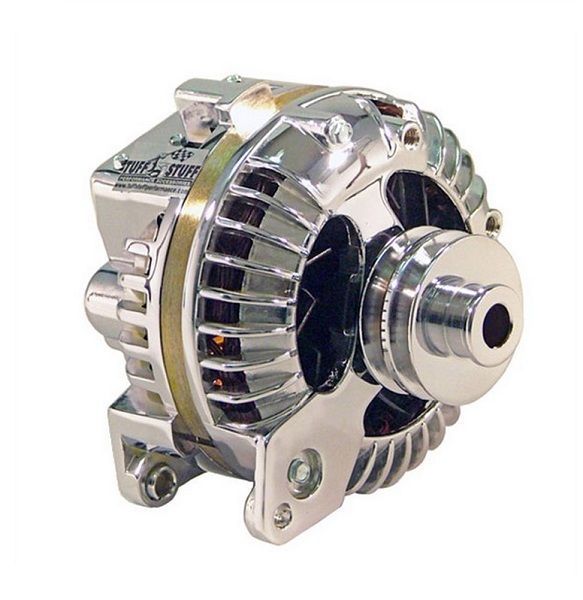 Tuff Stuff TUF8509RBDP 60Amp 1-Wire Alternator Chrome Suit Chrysler Double V