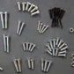 Triple xxx TxRC-600-CH2846 600 Mini Sprint Steel Bolt Kit Incl All Bolts And Nuts To Assemble Car Steel