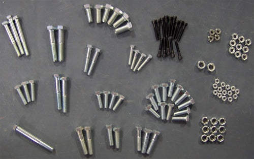 Triple xxx TxRC-600-CH2846 600 Mini Sprint Steel Bolt Kit Incl All Bolts And Nuts To Assemble Car Steel