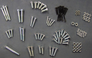Triple xxx TxRC-600-CH2846 600 Mini Sprint Steel Bolt Kit Incl All Bolts And Nuts To Assemble Car Steel