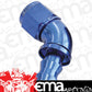 Aeroflow AF518-04 -4AN 60 Deg Full Flow Push Locblue Full Flow Push Lock