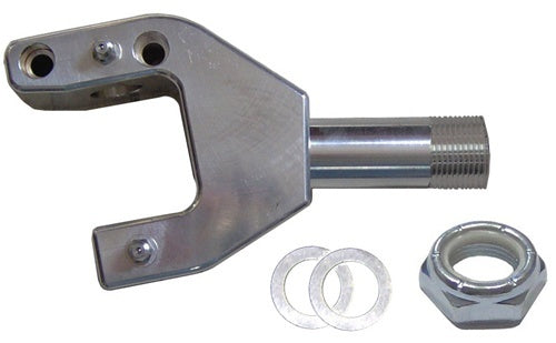 Triple xxx TxRC-600-FA0008 600 Mini Sprint Front Spindle Right Complete w/ Nut Spacers And Grease Fittings 6061 T6 Billet Aluminium Finish Polished Txrc