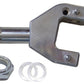 Triple xxx TxRC-600-FA0009 600 Mini Sprint Front Spindle Left Complete w/ Spacers And Grease Fittings 6061 T6 Billet Aluminium Finish Polished Txrc-600-F