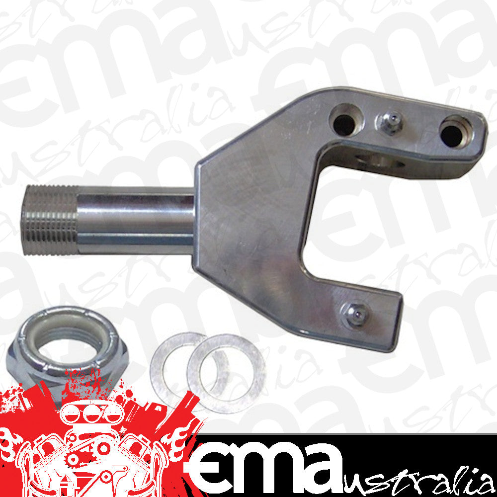 Triple xxx TxRC-600-FA0009 600 Mini Sprint Front Spindle Left Complete w/ Spacers And Grease Fittings 6061 T6 Billet Aluminium Finish Polished Txrc-600-F