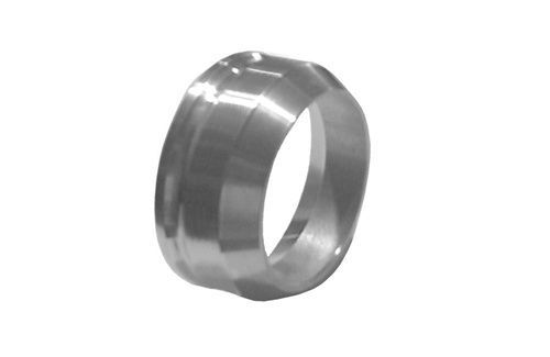 Triple xxx TxRC-600-SU0006 600 Mini Sprint Tapered Axle Spacer 1" Axle Size 1 7/8" Width 1" Aluminium Finish Polished