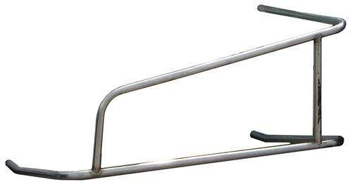 Triple xxx TxRC-MID-BN0062 Midget Left Nerf 3-Point Tube Diameter 7/8" Stainless Steel Finish Polished