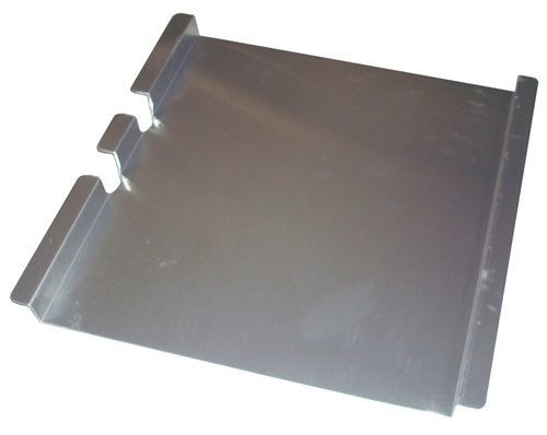 Triple xxx TxRC-MID-BW0039 Midget Floor Pan Radiused Bends for Perfect Fit Not Predrilled for Dzus Buttons Aluminium